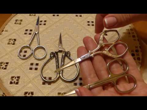 Видео: Ножнички для хардангера