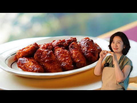 Видео: Корейские острые куриные крылышки