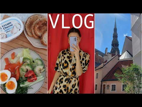 Видео: VLOG. Старая Рига, кафе, магазины, покупка в секонд хенде, ужин 🤍