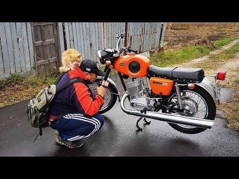 Видео: ИЖ Планета Спорт 350 "Японец"