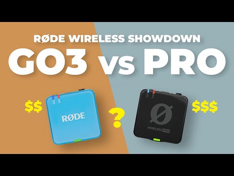 Видео: RODE Wireless GO 3 против Pro: что лучше?