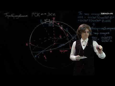 Видео: Гораджанов В.С. - Общая астрономия I. Семинары - 3. Системы координат. Солнечное время