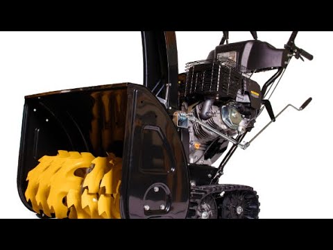 Видео: ремонт клавиши хода на гусеничном снегоуборщике sb 30365et