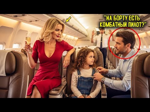 Видео: CEO насмехался над ОДИНОКИМ отцом в самолёте — пока капитан в ПАНИКЕ не спросил «Есть ли на борту