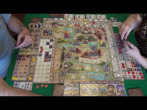 Видео: Великий западный путь 3/3 часть - играем в настольную игру.