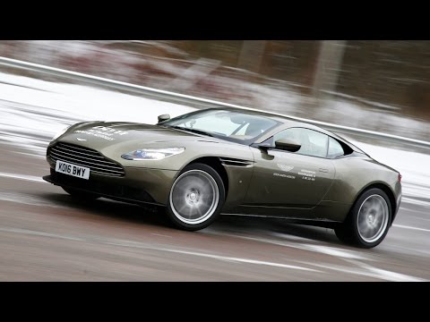 Видео: Aston Martin DB11: первый тест на полигоне