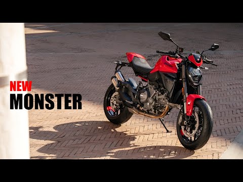 Видео: Ducati Monster 2026 года — новый двигатель V2, дизайн и больше электроники