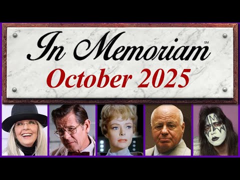 Видео: Памяти октября 2025 года: знаменитые лица, которых мы потеряли в октябре 2025 года