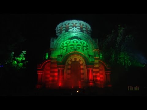 Видео: Светлино шоу Плевен 2016