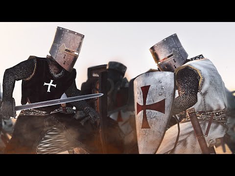 Видео: ВНЕЗАПНАЯ ЖЁСТКАЯ БОЙНЯ КРЕСТОНОСЦЕВ - ТАМПЛИЕРЫ VS ГОСПИТАЛЬЕРЫ