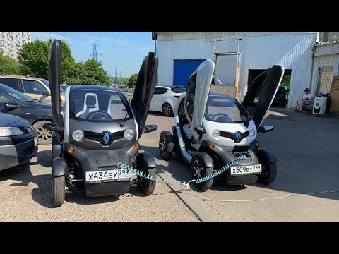 Видео: Renault Twizy. Электрокар на минималках.