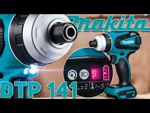 Видео: Уникальный Аккумуляторный шуруповерт Makita DTP 141, аналогов нет!!!