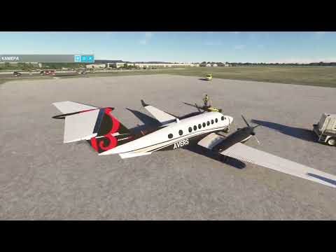 Видео: Обзор и полёт на Beechcraft King Air 350i в MSFS 2020 с VR