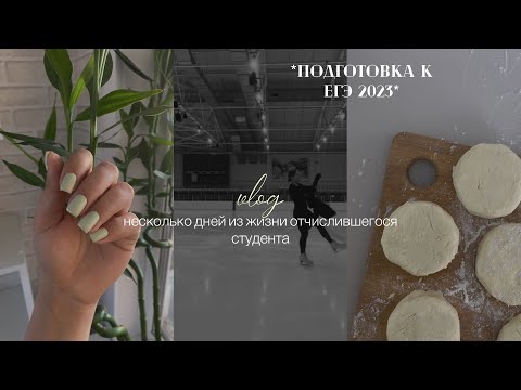 Видео: учеба, тренировки, готовка | *несколько дней из жизни отчислившегося студента*