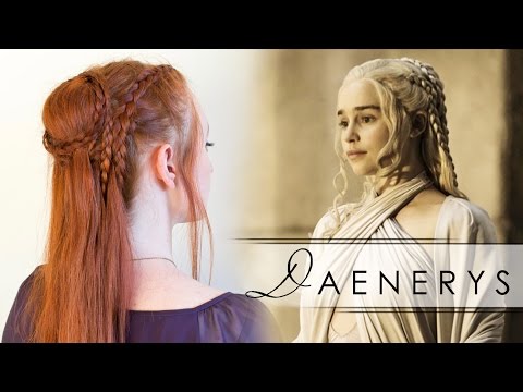 Видео: Как сделать прическу в «Игре престолов» — Дейенерис в 5 сезоне