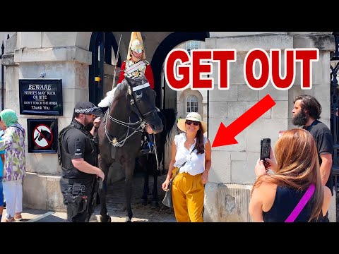 Видео: 😡‼️Хватит! 💂🏽‍♀️Охранник противостоит нарушающим правила туристам!