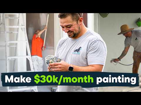 Видео: Как открыть бизнес по покраске и зарабатывать 1,5 млн долларов в год (без опыта)