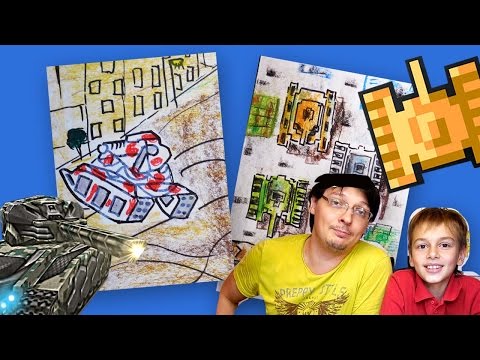Видео: Битва Игр Танки Онлайн vs Battle City Tank, РыбаКит