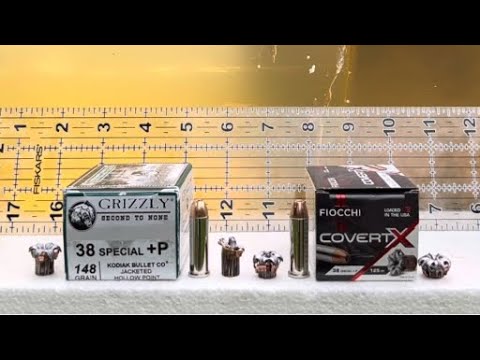 Видео: Неужели компания Fiocchi только что выпустила лучшие 125-грановые боеприпасы 38 Special +P JHP дл...