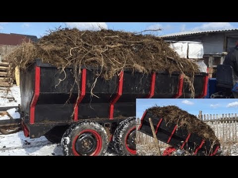 Видео: Испытание самодельного прицепа