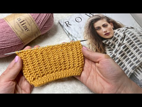 Видео: СУПЕР - УЗОР! ВСЕГО 1 РЯД и 3 ПЕТЛИ!