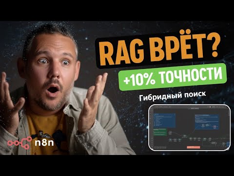 Видео: Как улучшить RAG на 10%? Гибридный поиск (Векторы + BM25) в Qdrant и N8N