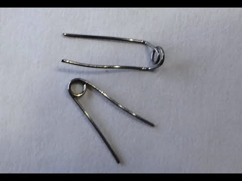 Видео: Кольцо на поплавок для пропуска лески.