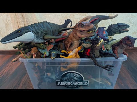 Видео: Новинки в моей коллекции динозавров #mattel  #jurassicworldrebirth #dinosaur #hammondcollection