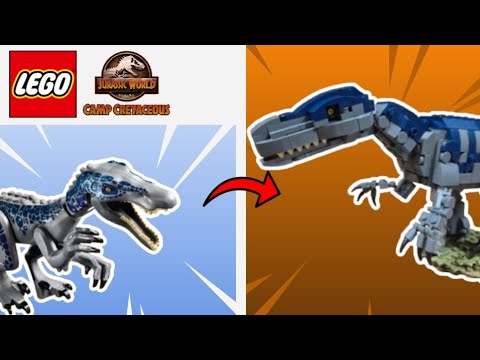 Видео: Я построил БАРИОНИКСА из LEGO!!! (ХАОС)