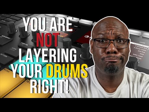 Видео: Позвольте мне показать вам правильный способ наложения барабанных партий на Maschine MK3!
