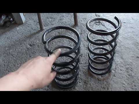 Видео: geely ck усилинные пружины обратный удар