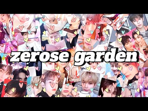 Видео: 🌼 zerose garden: распаковка карт zerobaseone