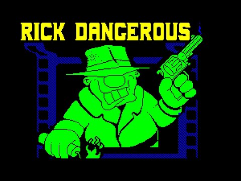 Видео: Rick Dangerous. ZX Spectrum. Прохождение