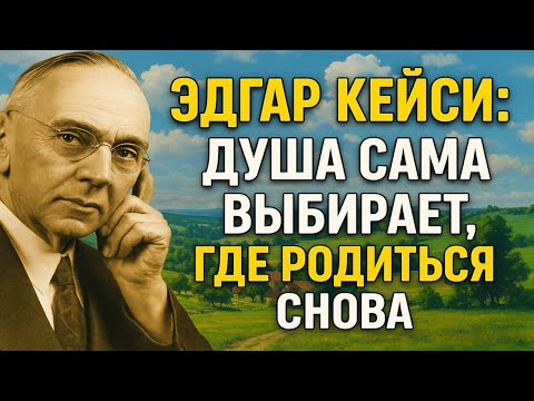 Видео: Как душа выбирает новую семью после смерти, тайны жизни и реинкарнации по Эдгару Кейси