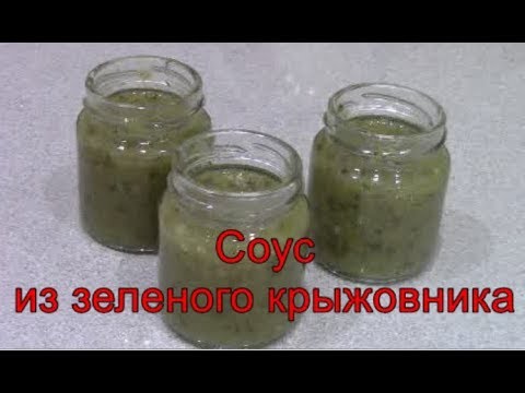 Видео: Соус из зеленого крыжовника к мясным и рыбным блюдам