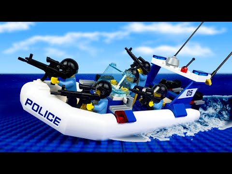 Видео: LEGO анимации про Полицию 👮 Полицейские Истории Лего Сити