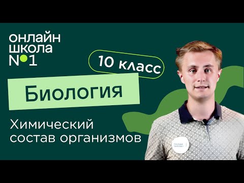 Видео: Химический состав организмов. Биология 10 класс. Видеоурок 3