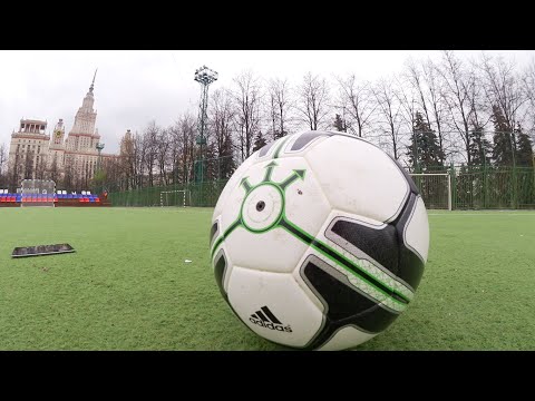 Видео: Умный футбольный мяч - тест smart ball от adidas