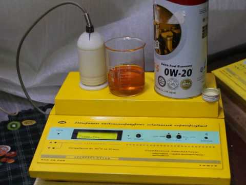 Видео: Масло Тотачи 0-20 проверка CCS при.. -35гр.