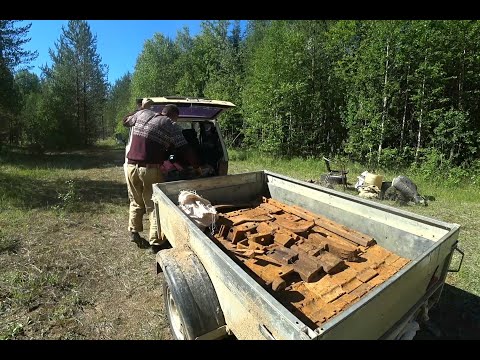 Видео: Металлокоп! Забрал Остряк.. Вывожу металл,, снова обман на приемке,,  часть 2