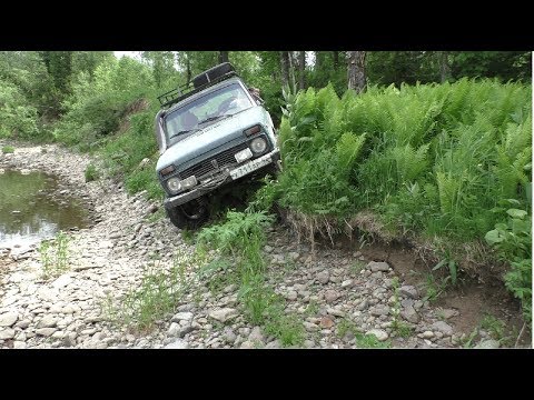 Видео: Нива и Уаз,Экспедиция в "Магнитную аномалию" 3 я серия,дорога домой,поломки.