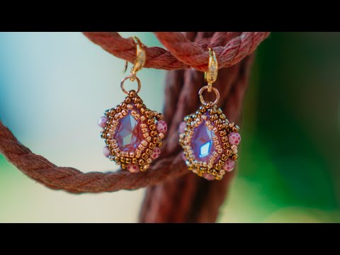 Видео: Оплетение капли 14х10 мм