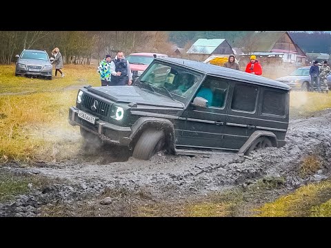 Видео: НАГЛЫЙ ДЕПУТАТ на Гелике против AUDI, SUBARU и TOUAREG - кто круче на бездорожье?