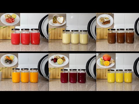 Видео: 6 ВКУСНЫХ ДОМАШНИХ СОКОВ БЕЗ СОКОВЫЖИМАЛКИ