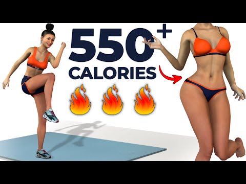 Видео: 🔥 Сожги 550+ калорий за 45 минут! 💦 Без прыжков, без оборудования, тренировка на всё тело
