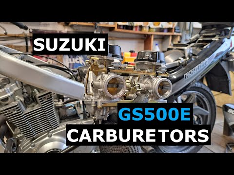 Видео: Ремонт и чистка карбюратора Suzuki GS500 / Разборка и чистка карбюратора Suzuki GS500E