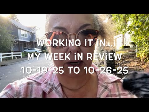 Видео: Обзор моей недели с 19.10.25 по 26.10.25