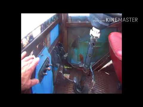 Видео: Трактор из москвича и холодильника