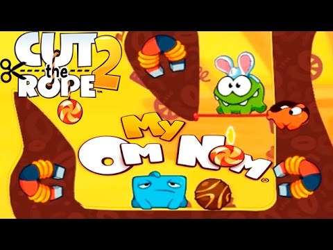 Видео: Ам Ням Cut the Rope 2 #12 (уровни 60-64) Детское видео игровой мультик Let's play