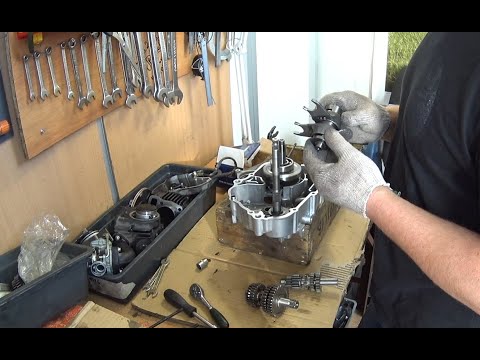 Видео: Ремонт двигателя мопеда Motolend alpha rx  110 .Ч-2